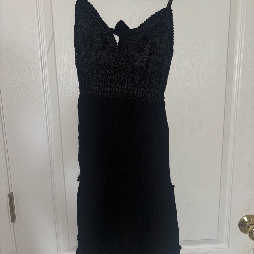 Elegant Black Lace Dress